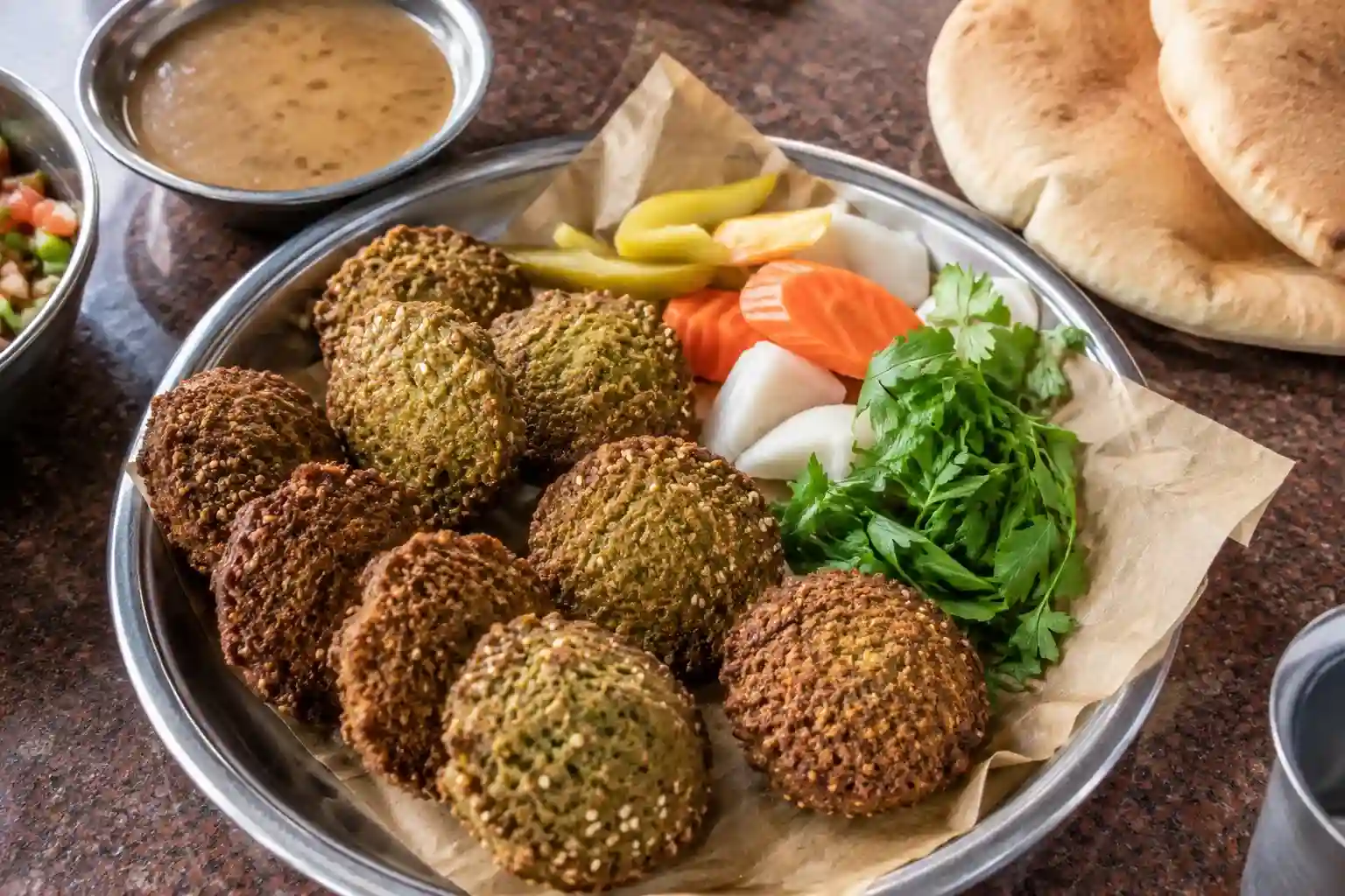 Taameya (Egyptian Falafel) :