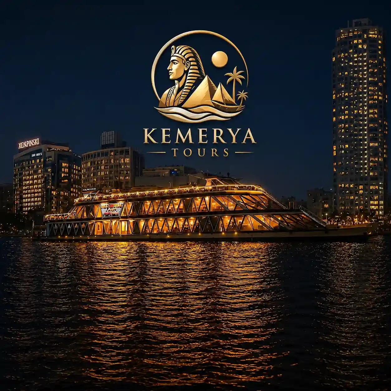Evening Nile Dinner Cruise in Cairo