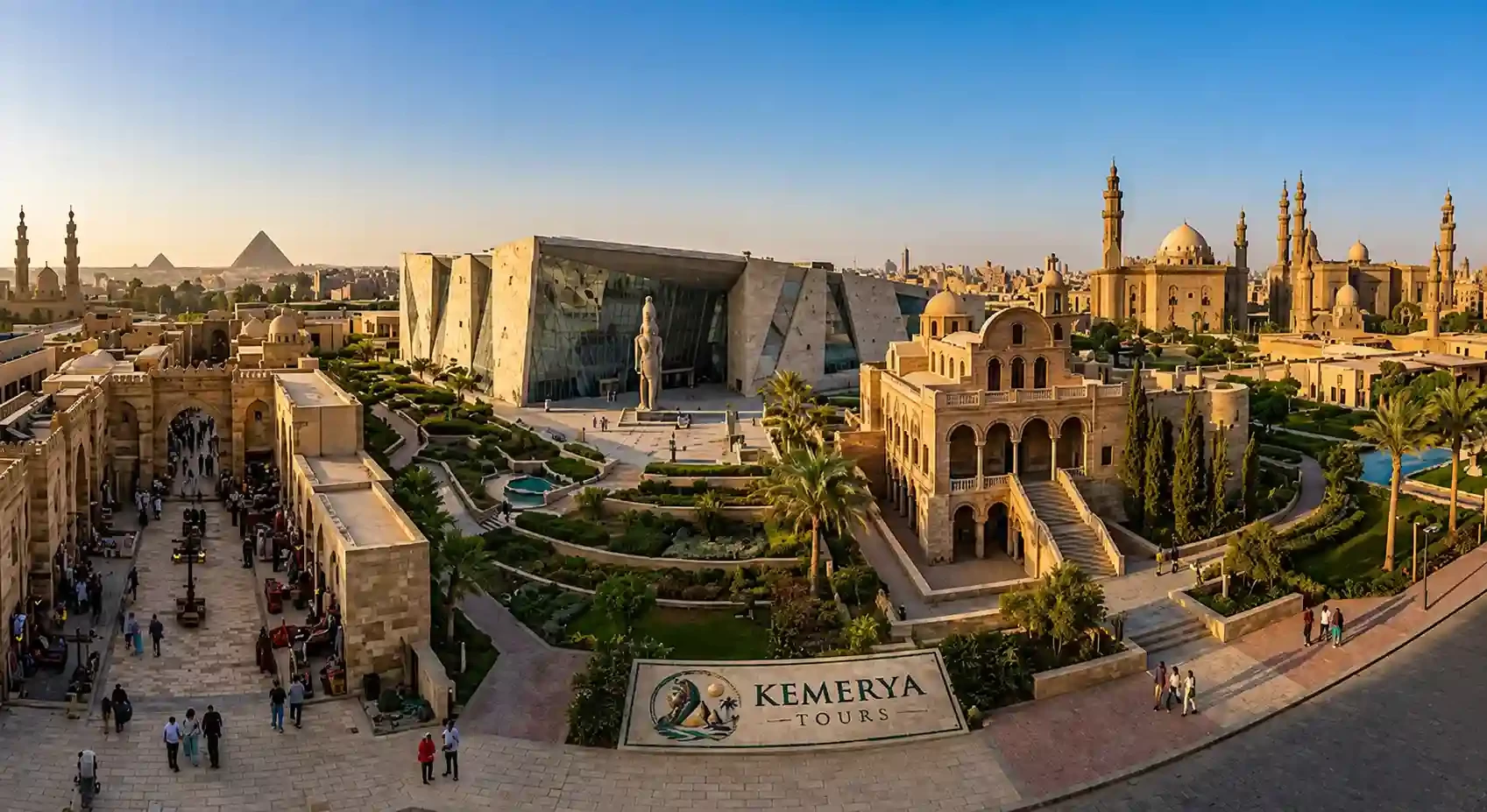 Private Grand Egyptian Museum, Coptic & Islamic Cairo Tour