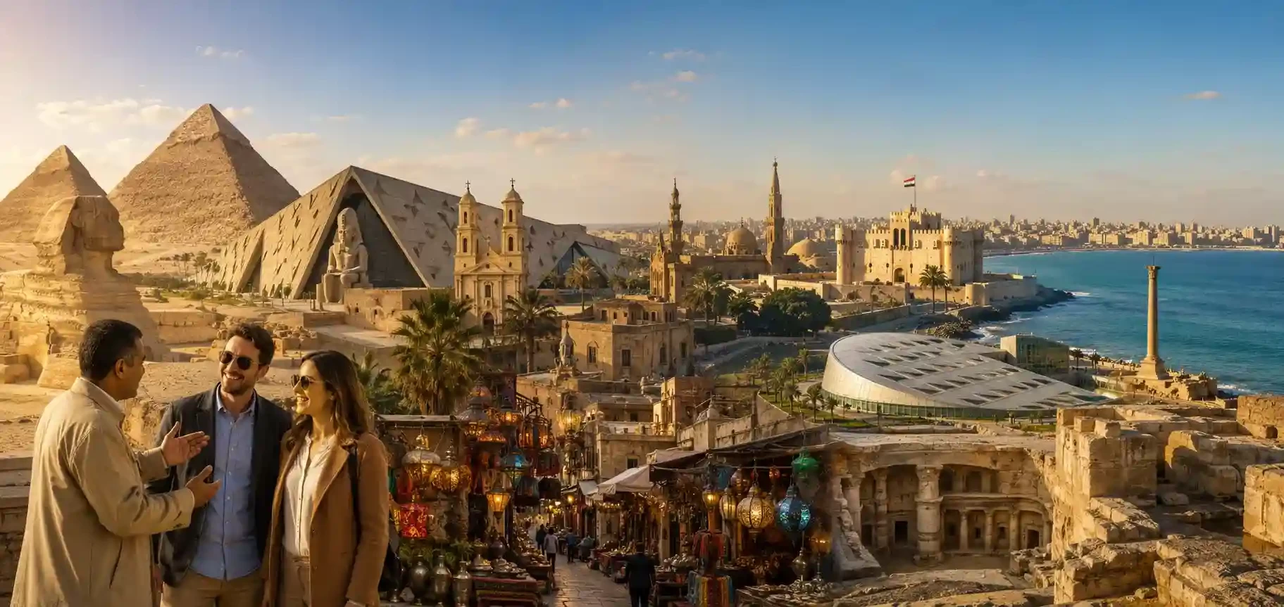 5 Days Cairo & Alexandria Christmas Holiday Package