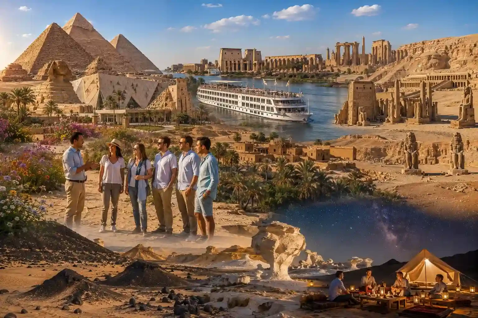 13 Days Egypt Easter Holiday: Cairo, Nile Cruise & Bahariya Oasis