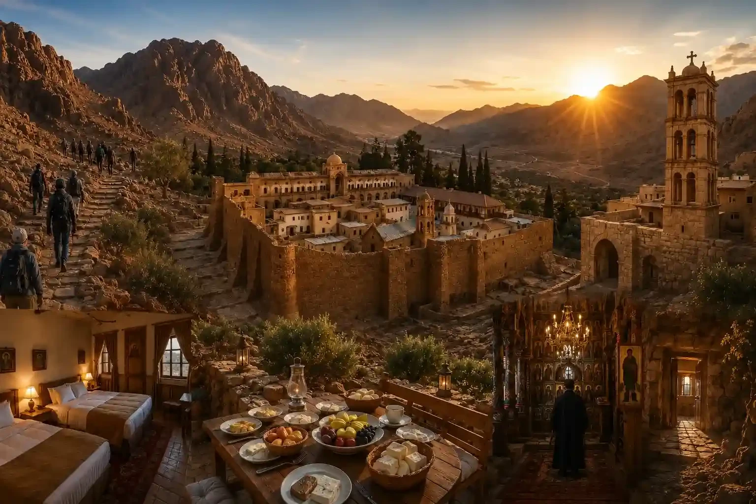 2-Day Mount Sinai and St. Catherine Trip from Cairo
