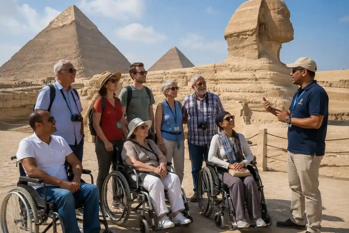 A Day at the Pyramids: An Accessible Giza Experience