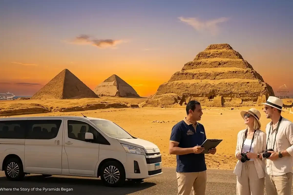 Private Saqqara & Dahshur Tour from Ain Sokhna Port