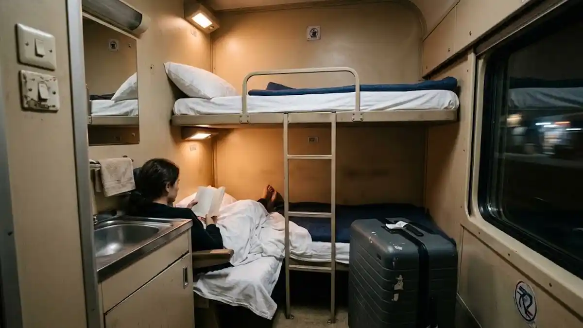 Inside the Sleeper Cabin