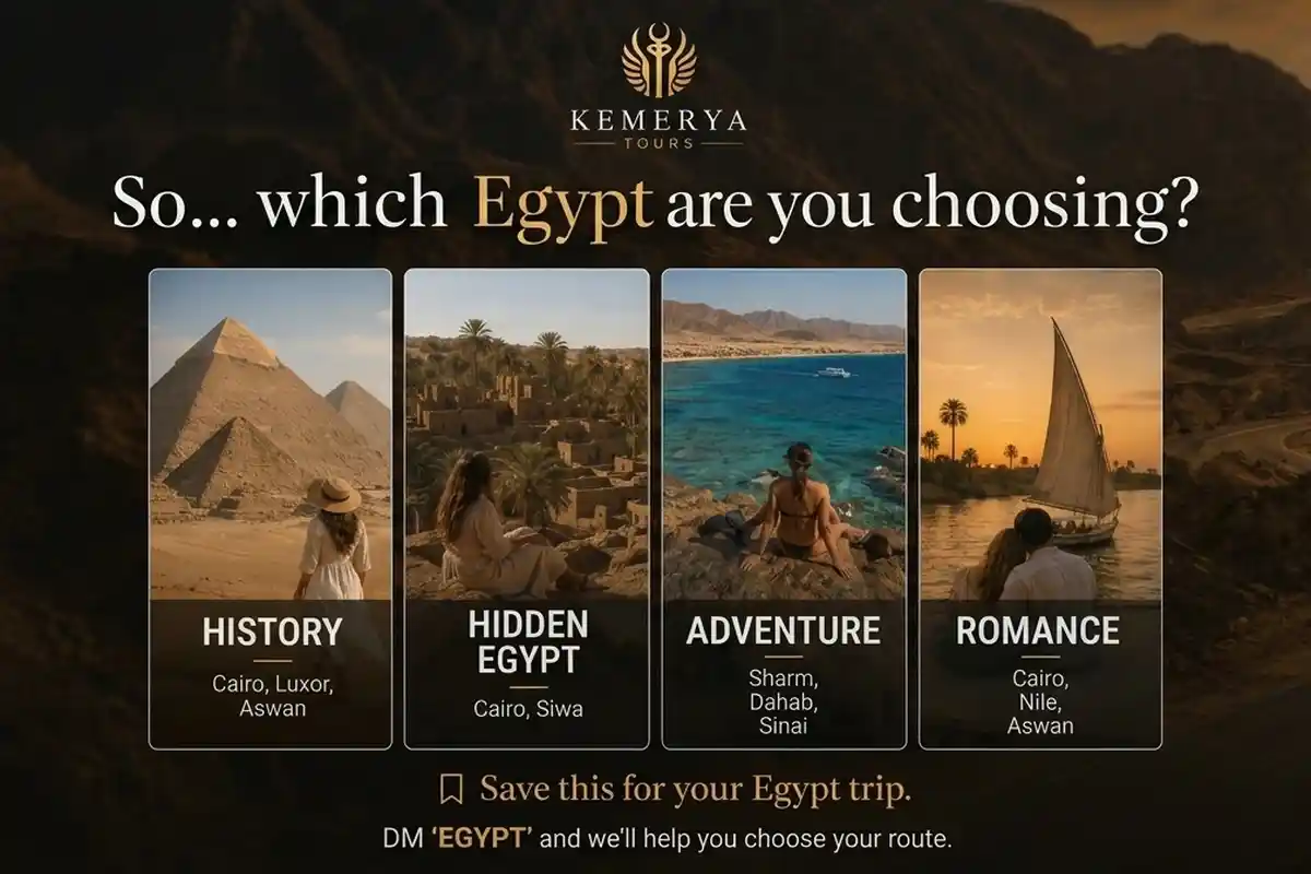 Which Type of Egypt Tour Is Right for You?