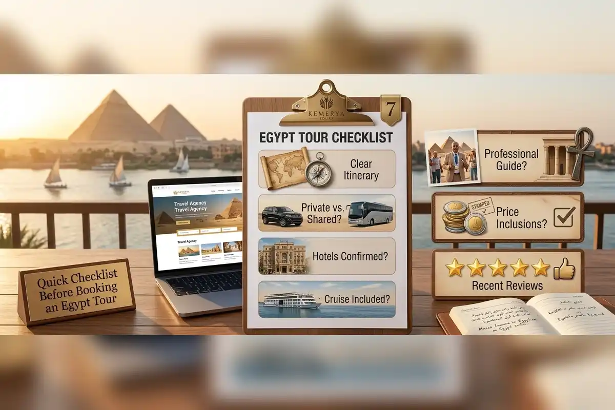 Quick Checklist Before Booking an Egypt Tour