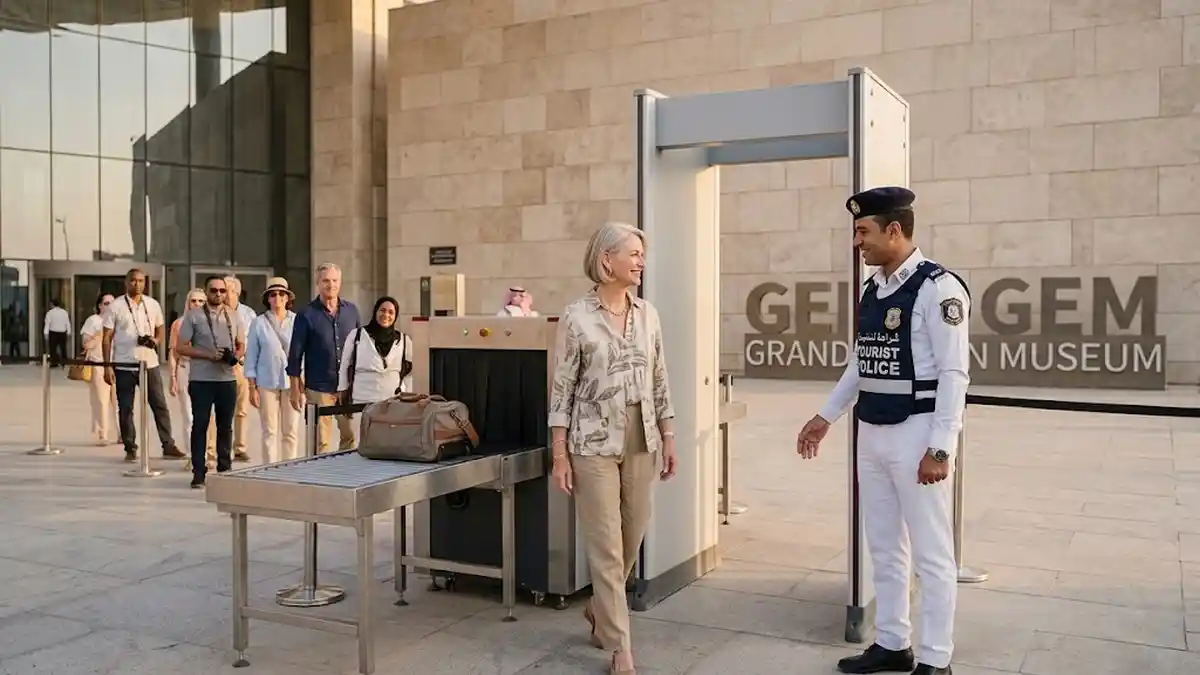Security Checkpoints and the Tourist Police