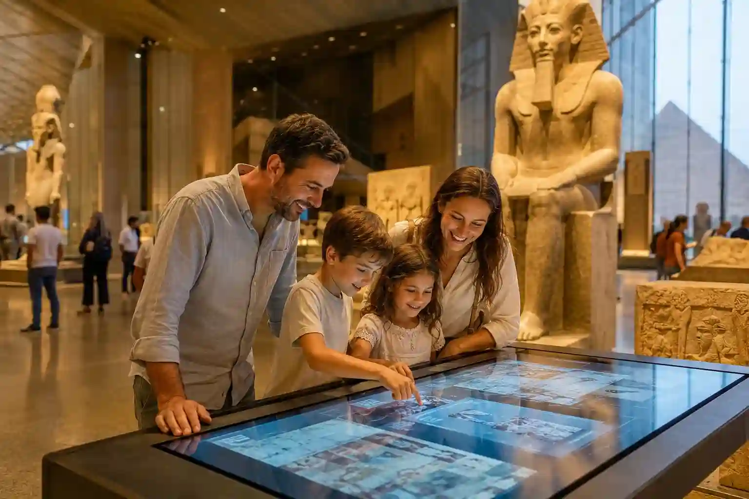 Grand Egyptian Museum Key Features: